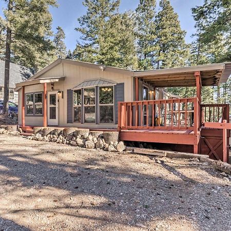 Relaxing Lincoln Forest Retreat With Wraparound Deck Cloudcroft Exteriör bild
